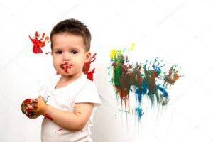 ¿Es segura la pintura acrílica para los niños?